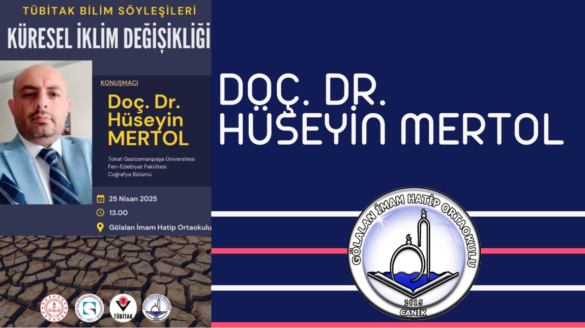  “Küresel İklim Değişikliği” Konulu Söyleşimizi Gerçekleştirdik.